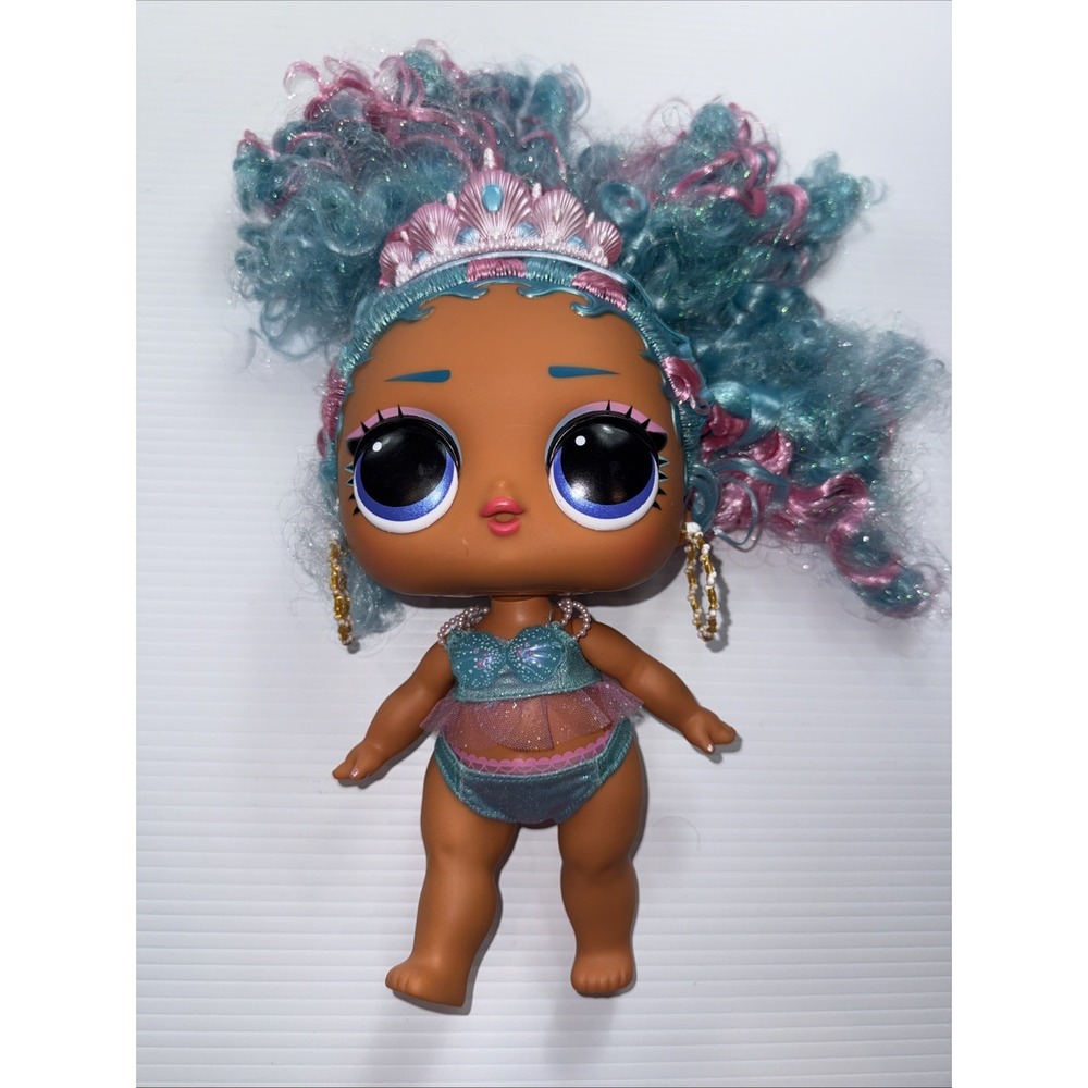 LOL Surprise Big Baby Hair SPLASH QUEEN DOLL Large 11" L.O.L. Play Girl 2021‎